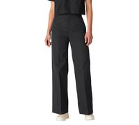 Dickies Wide Leg Work Pants Black 30 Woman