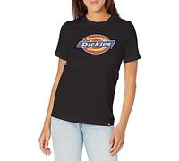 Dickies Workwear Womens Heavyweight Tricolor Logo T-Shirt Black M Colo M