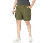 Dickies Womens Women's Ripstop Cargo Shorts, Military Green, 10