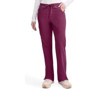 Dickies womens86206Signature Mid Rise Drawstring Scrubs Cargo Pant Medical Scrubs Pants - Red - Large