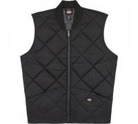 Dickies Workwear Diamond Quilted Gilet Black L Colour: Black, Chest Si L