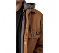 Dickies Duck Shirt Jacket Brown Duck