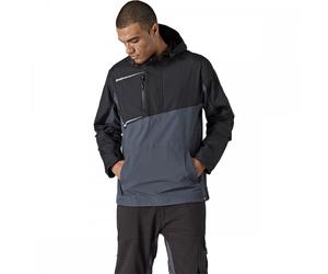 Dickies Workwear Generation Overhead Waterproof Jacket Grey/Black Size L
