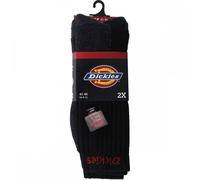 Dickies Industrial Cotton Unisex Adults Black Work Socks