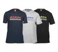 Dickies Workwear Rutland 3 Pack Graphic T-shirt Assorted Size: XL Colo XL