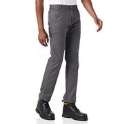 Dickies - Trousers for Men, Duck Carpenter Pants, Regular Fit, Stone Wash Grey, 34W