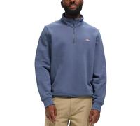 Dickies - Zipped roll neck sweatshirt - Oakport Quarter Zip Retro Indigo for Men - Size L L