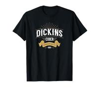 Dickins Cider Funny Gag Gift Dirty Booze Joke Whiskey Lover T-Shirt