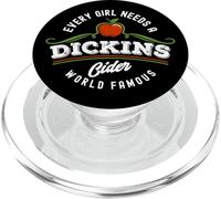 Dickins Cider World Famous For All Your Loved Ones Funny PopSockets PopGrip for MagSafe