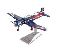 Dickly 1/48 Fighter Model TS Collections Table Decoration, Collector's Item with Base for Bedroom, Cabinet Or Living Room, dark blue