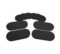 Dickly 10 Pieces Bass Drum Patch Double Pedals Patch Durable Practice Drum Pads