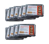 Dickly 10x Cat Litter Tray Liners, Cat Litter Bags for Automatic Cat Litter Trays, 47x36x17cm