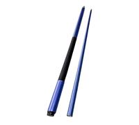 Dickly 149 Cm Long Billiard Cue with Non-slip Handle, Trendy Two-piece Design And 10 Mm Tip for Playing Billiards in The Office Or at The Bar, blue