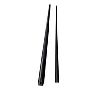 Dickly 149 Cm Long Billiard Cue with Non-slip Handle, Trendy Two-piece Design And 10 Mm Tip for Playing Billiards in The Office Or at The Bar, black