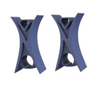 Dickly 2-piece Violin Stopper for Bow Easy to Use Instrument Accessories, Sturdy Learning Violin Parts, navy blue