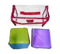 Dickly 2 Pieces Card Slot Educational Dice Teaching Cubes for Preschool Activity