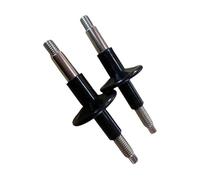 Dickly 2 Pieces Cymbal Stand Sleeves Double Head Cymbal Stand for Hi Hat Stand