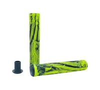Dickly 2 Pieces Handlebar Grips, Handlebar Wraps, Comfortable, Non-slip Replacement for Mountain Bikes, yellow and black