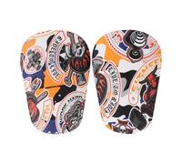 Dickly 2 Pieces Mini Football Shin Guards, Protection for The Legs, Equipment for Training And Games, S
