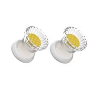 Dickly 2pcs Dog Pee Pad Holder Fastening Buckle Clips Portable to Use for Raising Puppy Legs Floor Protector Safe, yellow