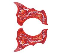 Dickly 2x 40'' 41'' Folk Guitars Pickguard PVC Right-Handed Red