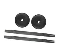 Dickly 2x Cymbal Belt Leather Straps with Pads Symphony Soft Marching Spare Parts PU Leather Percussion Instrument Cymbal Handle, black