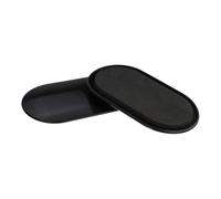 Dickly 2x Exercise Core Gliding Pads, Abdominal Muscle Training, Full Body Workout, Abdominal Muscle Pads, Gliding Discs for Pilates at Home, black