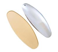 Dickly 2x Hair Barrettes for Women Spring French Hair Clips Girls Hairpins Metal Lady Simple for Long Thick Hair Blank DIY Craft, Matte Gold Big