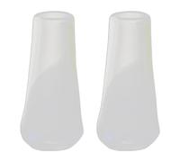 Dickly 2x Miniatures Dollhouse Vases Vase Model Jar Glass Bottle