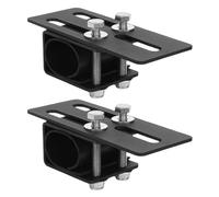 Dickly 2x Universal Car Luggage Roof Rack Light Bar Mounting Bracket Auto SUV Pickup Crossbar Lamp Clamp Stand Holder
