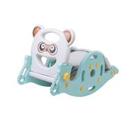 Dickly 3-in-1, Rocking Toy, Rocking Horse for Ages 1-6, Climber, Playground, green
