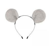 Dickly 3x Rat Ear Headband Headdress Headwear Animal Ears Headband for Holiday Stage Performance