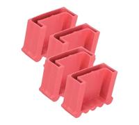 Dickly 4 Rubber Feet for Ladders, Non-Slip, Easy to Mount, Practical Replacement for Ladder Feet in The Home