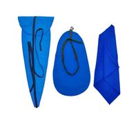 Dickly 4Pcs Saxophone Cleaning Portable Blue for Flute Outdoor Daily Use