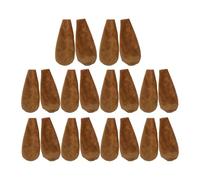 Dickly 5 Pair Ear Costume Headwear Soft Decorations Animal Furry Ears Double Side for Hair Clips Birthday Anime Theme, brown