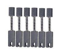 Dickly 6 Pieces Electric Guitar Bridge Saddle Repair Parts, Sturdy And Easy to Install, Construction, Replacement Metal Insert Blocks