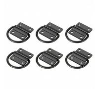 Dickly 6 Pieces Stainless-Steel Anchor Loop | High Strength, Surface Mount Tie down loop, Strong, for Truck Bed, Workshop
