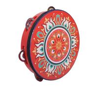Dickly 8 inch Tambourine with Bells,Percussion Instrument,Kids Musical Toy Children Musical Educational Toy for Party KTV Kids, B