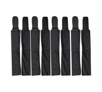 Dickly 8 X Mane Bags for Horses, Covers Prevent Tangles, Rubbing And Breaking, Wraps Sun for Grooming on The Farm, Black