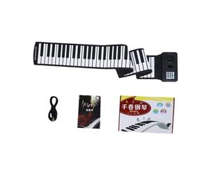 Dickly 88 Key Roll Up Keyboard Piano Tabletop Keyboard Piano for Class Teaching