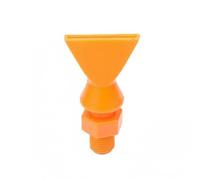 Dickly Adjustable Nozzle Flat Head Water Jet Nozzle Air Blow Nozzle Spray Pattern Nozzle Multi Directional Joint Body Suitable for Industrial Equipment Maintenance, 1/8 25MM, Flat