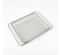 Dickly Air Fryer Rack Mesh Basket Tray Pan Stainless Steel Roasting Insert Oven Tray Accessory Wire Cooling Grid Rust Resistant Suitable for Home Chefs, 01D Baking Net