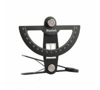 Dickly Aircraft Control Gauge Rudder Angle Ruler Control Surface Measuring Tool Angle Setup Tool Aluminum Alloy With Clear Markings Suitable for RC Hobbyists Club Workshops, Black