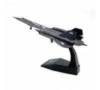 Dickly Aircraft Display Reconnaissance Jet Model Alloy Diecast Propulsion Mounted Stand Low-Observable Shape Suitable for Aviation Enthusiasts Home Decor Technical Collecting
