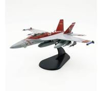 Dickly Aircraft Static Display Fighter Jet Model Plane Diecast Alloy Body With Stand And Detachable Landing Gear Switchable Ground Or Airborne Modes Suitable, F-18 Sidewinder Squadron