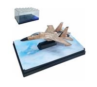 Dickly Alloy Fighter Plane Model Jet Toy Airplane Collector Display Piece Realistic Pad Printed Detailing Material Suitable for Home Decoration Gift, Yellow