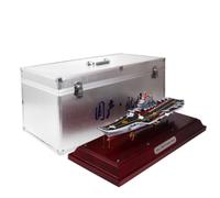 Dickly Alloy Naval Vessel Warship Model Ship Display Collectible With Metal Look And Static Craftsmanship Suitable for office desks collector shelves gift giving