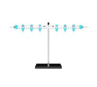 Dickly Aluminum Alloy Lever Scale for Teaching Physics Principles, Measuring Range 15