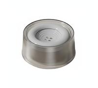 Dickly Anti Spill Bowl Pet Water Bowl Dog Water Dispenser Cat Waterer Leak Resistant Floating Disk With Anti Slip Base Dust Hair Debris Blocking Large, Gray