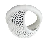 Dickly Aquarium Hammock Hideaway Cave Decor Professional Hiding Place Fish Tank Accessory Ornament, White